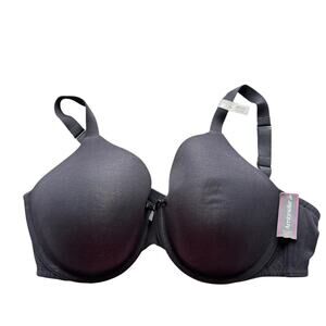 NWT Ambrielle 40DD bra full figure lightly lined black